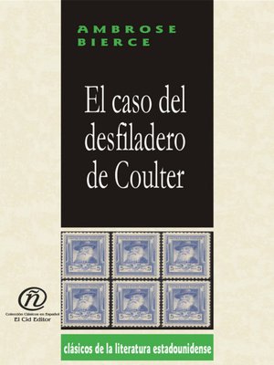 cover image of El caso del desfiladero de Coulter
